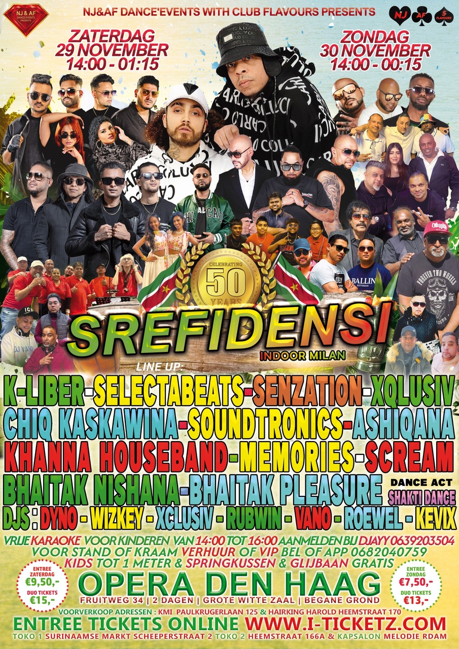 Poster van het evenement