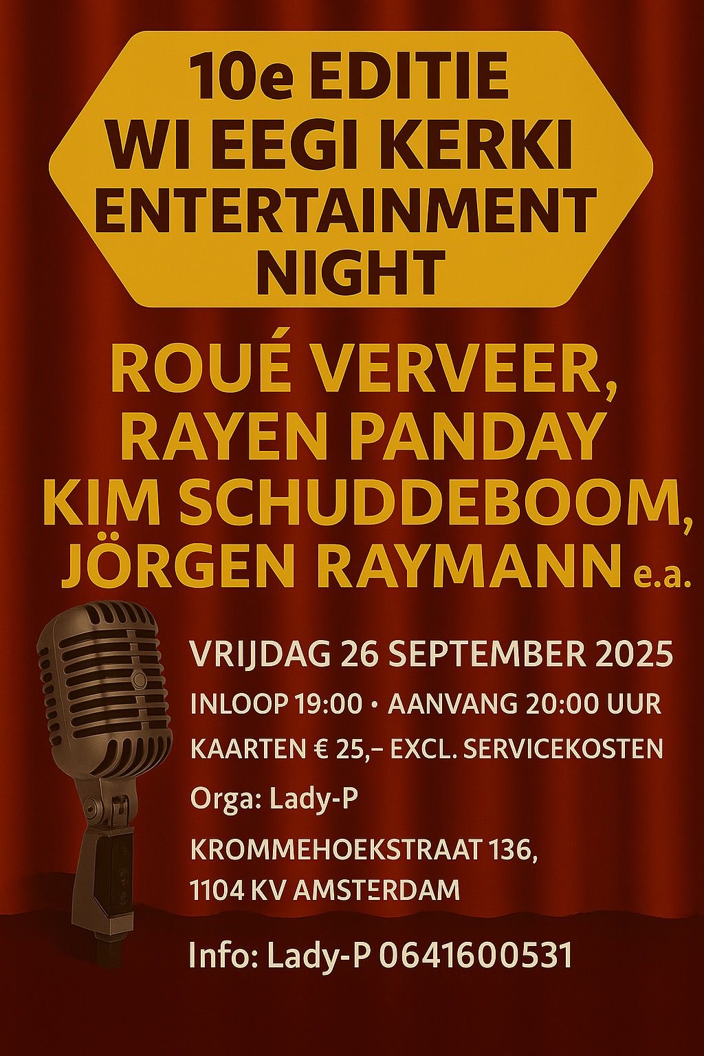 Poster van het evenement