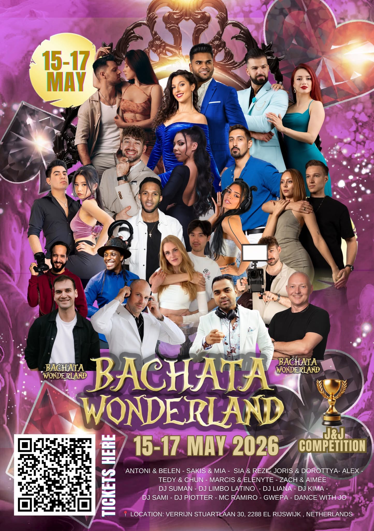 Bachata Wonderland Weekender - 5th Edition May 15-17th