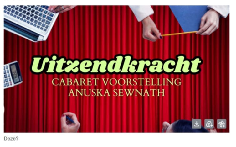 Poster van het evenement