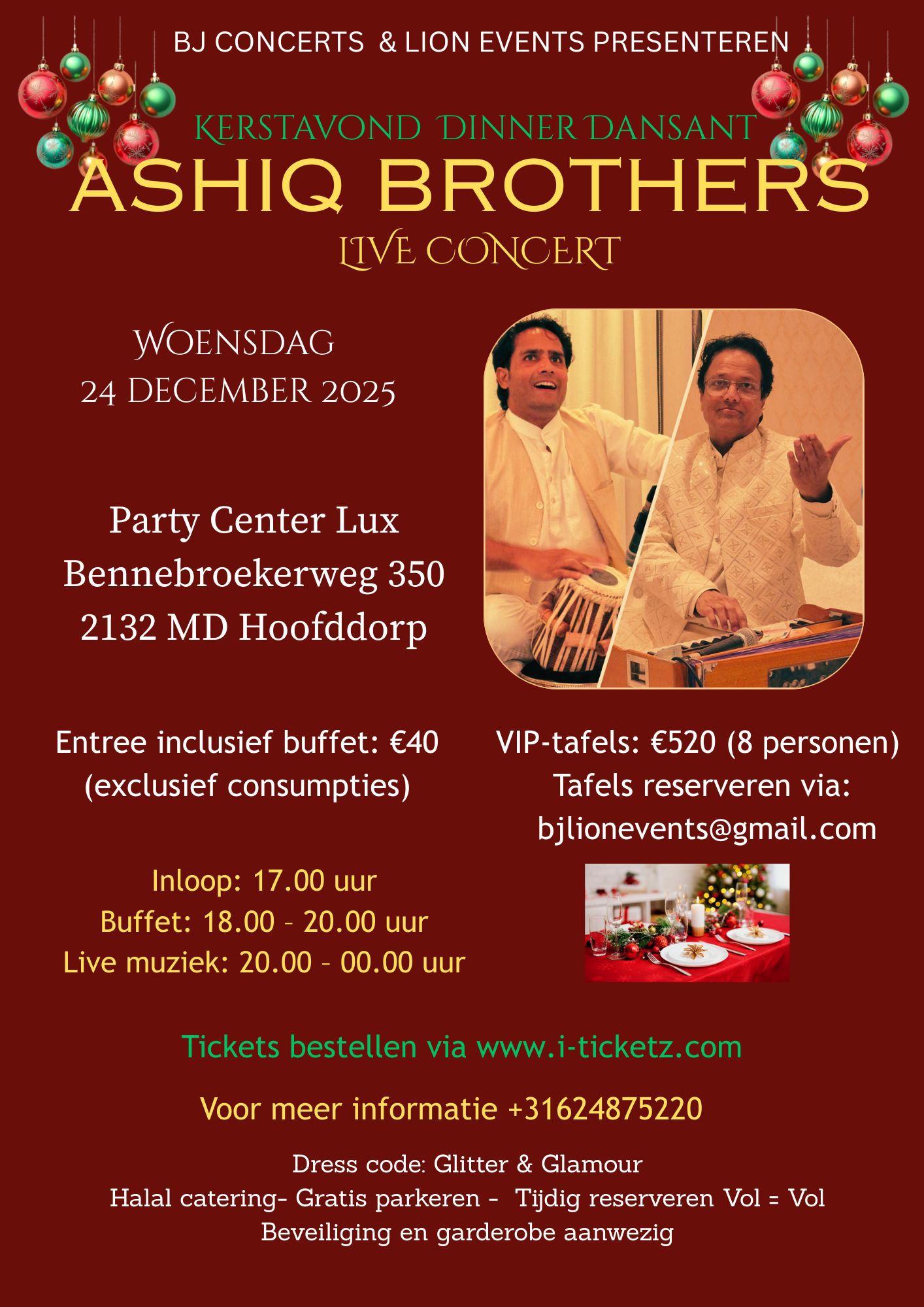 Poster van het evenement