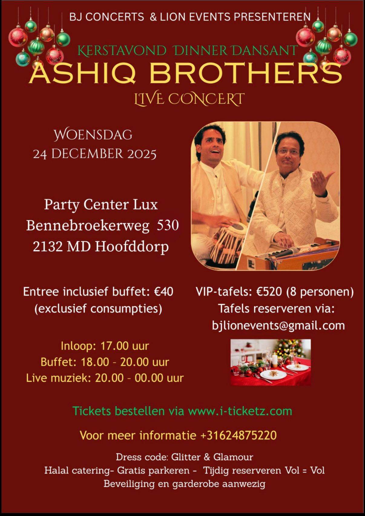 Poster van het evenement