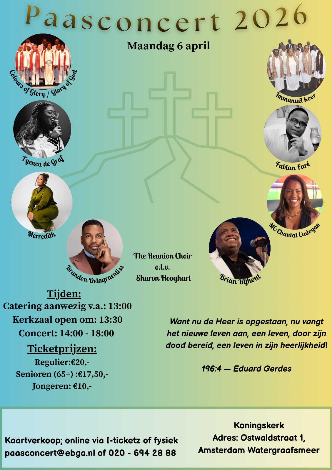 Poster van het evenement