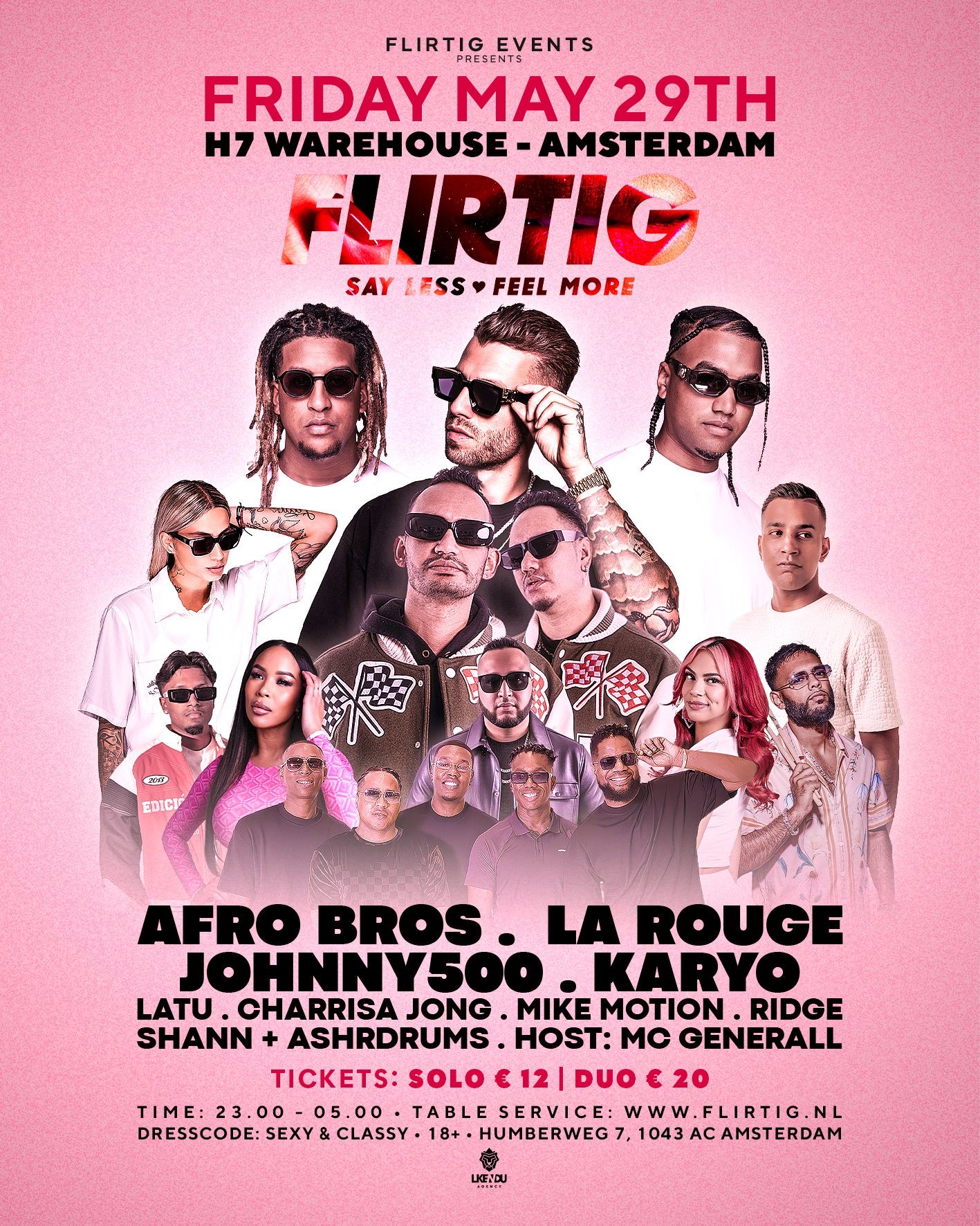 FLIRTIG - 29 MEI - H7 AMSTERDAM