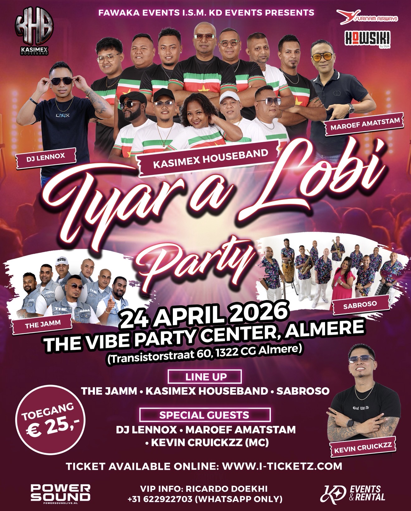 Poster van het evenement