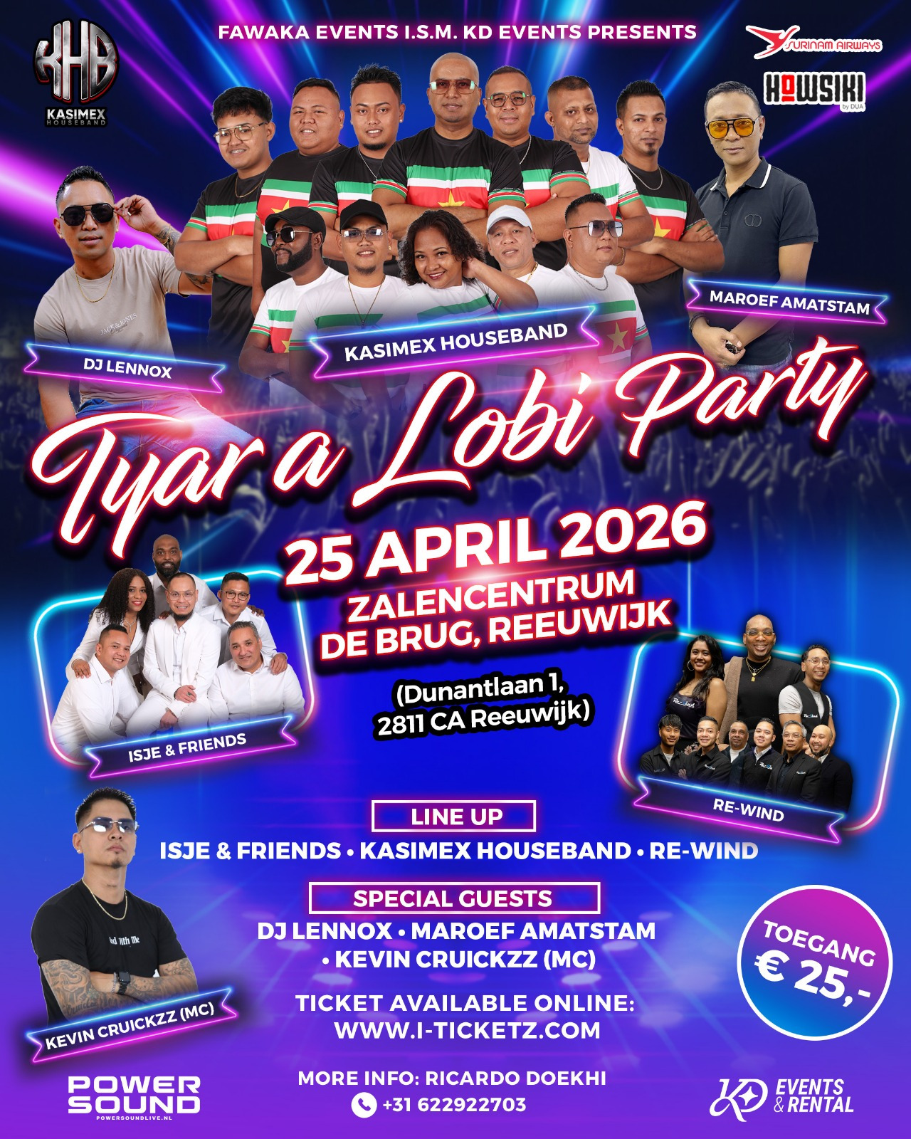 Poster van het evenement