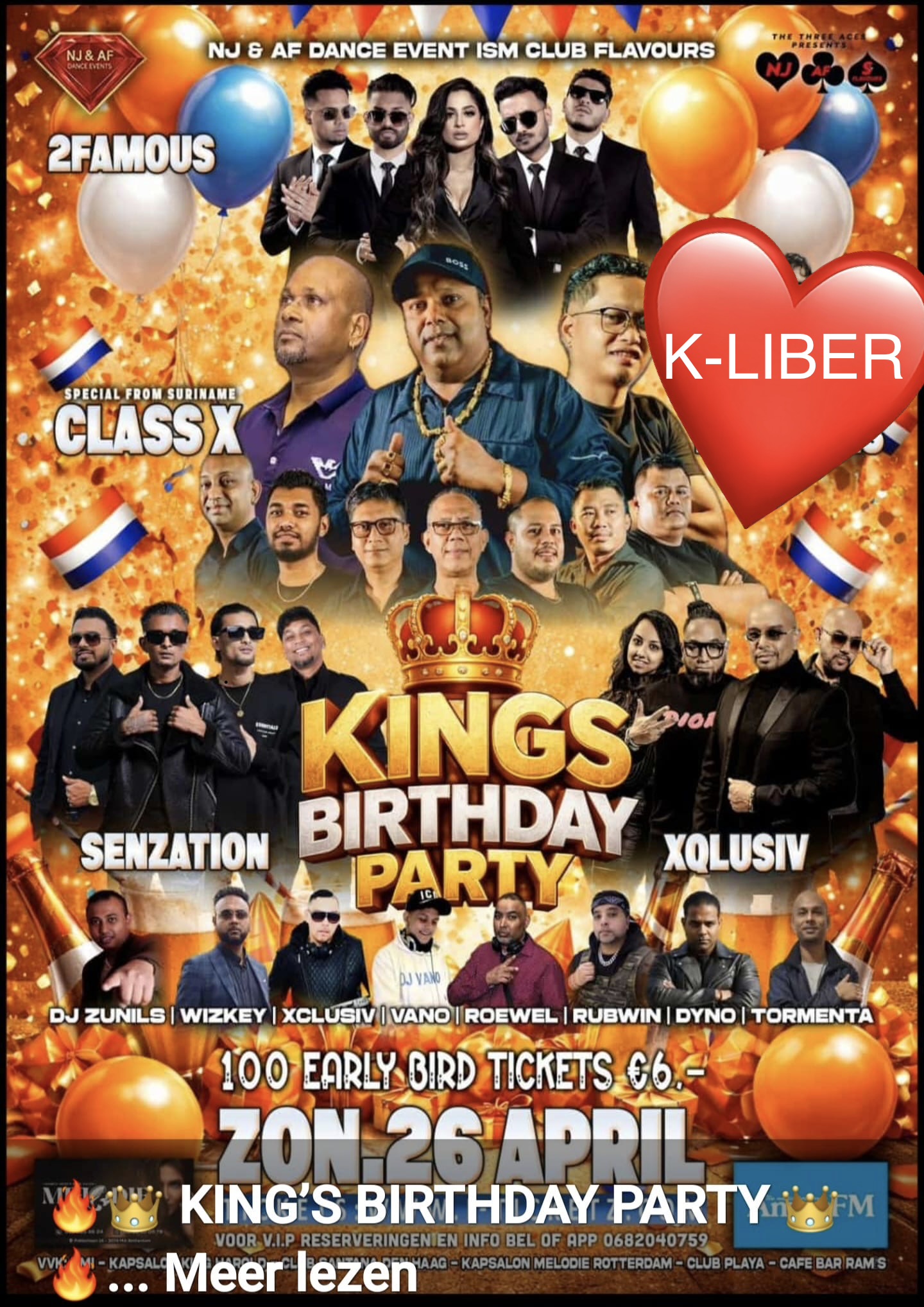 Poster van het evenement