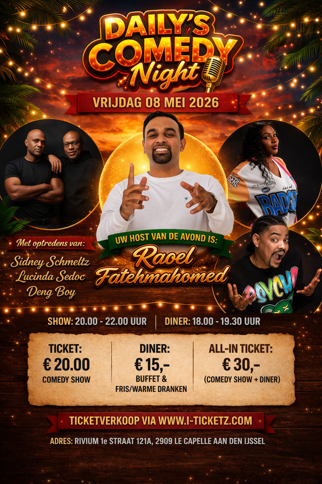 Poster van het evenement